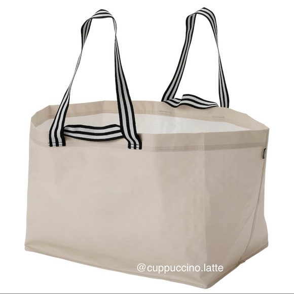 🤍NEW🤍IKEA GÖRSNYGG Large Light Beige Cream Reusable Tote Bag - Picture 1 of 4